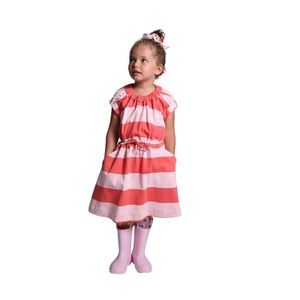 TIA CIBANI KIDS

Track-N-Field Pinafore, Coral